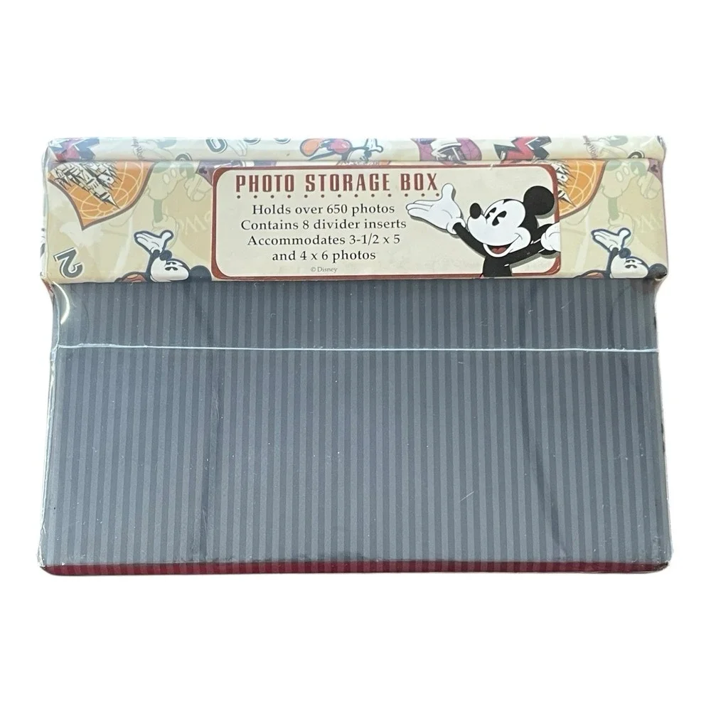 Walt Disney World Mickey Mouse 2000 Picture‎ Box With 4
